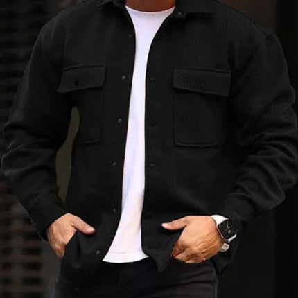 POLO COLLAR MEN'S COAT