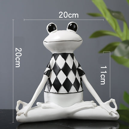 Frog Animal Small Decoration for TV Cabinet