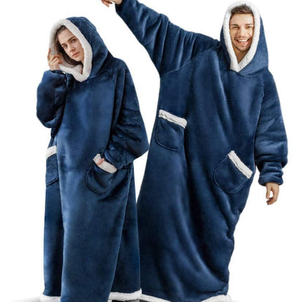 Winter TV Hoodie Blanket