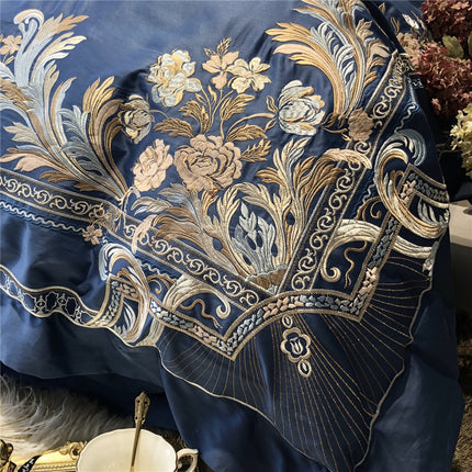 High-End Embroidery Bedding Set