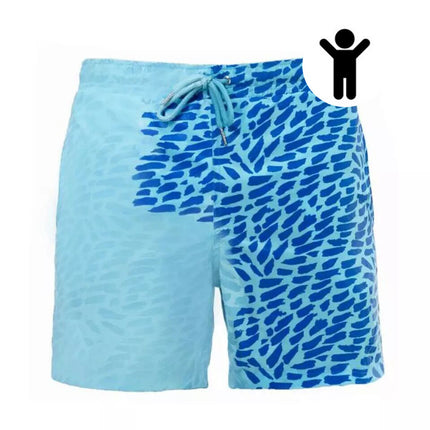 Magical Change Color Beach Shorts for Men