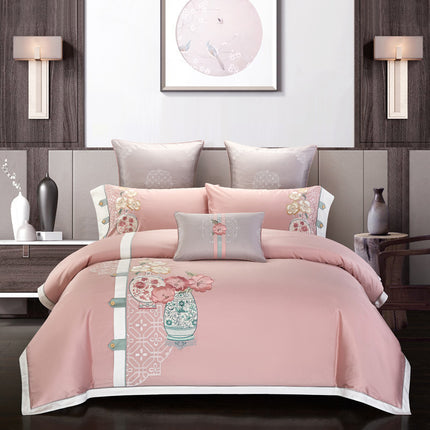 Cotton Embroidery Bedding Set