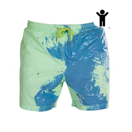 Magical Change Color Beach Shorts for Men