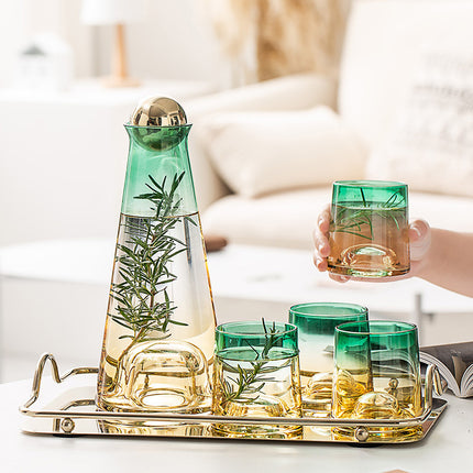 Creative Glass Drinking Cup Set