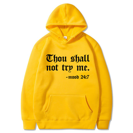 Thou Shall Not Try Me Sweater