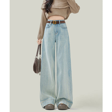 Loose Straight High Waist Jeans