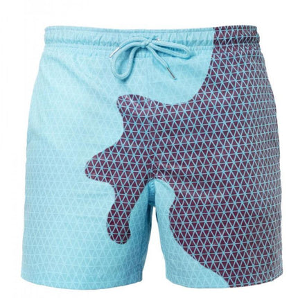 Magical Change Color Beach Shorts for Men