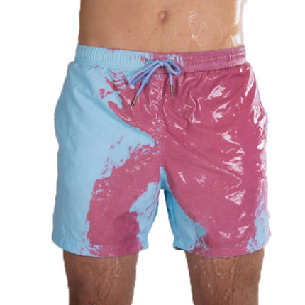 Magical Change Color Beach Shorts for Men