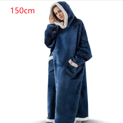 Winter TV Hoodie Blanket