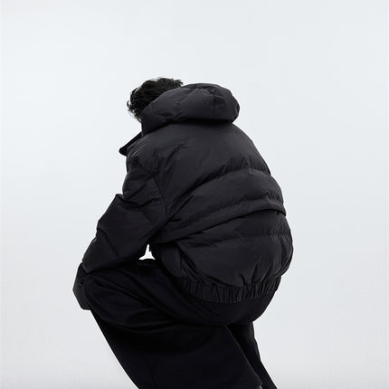 Men's Hooded Fake Two Coat