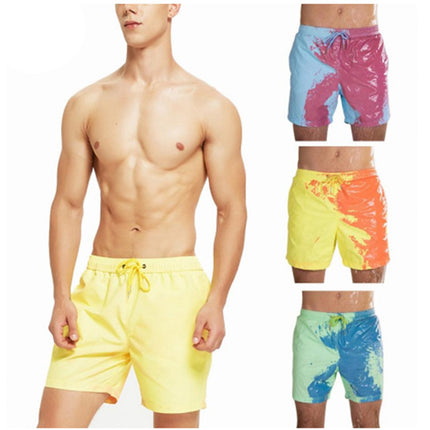 Magical Change Color Beach Shorts for Men