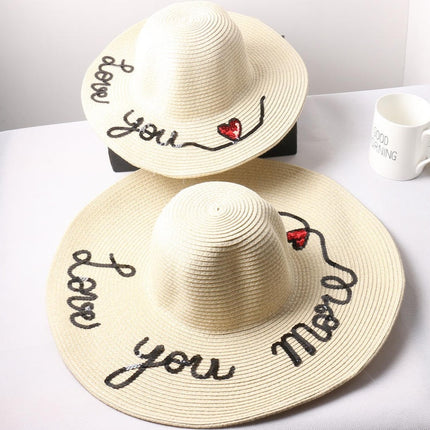 Mother-Daughter Matching Straw Hats