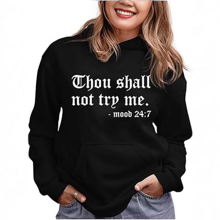 Thou Shall Not Try Me Sweater