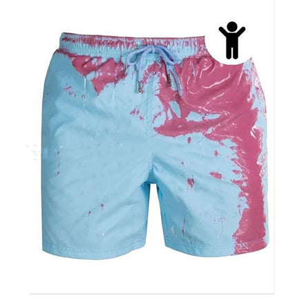 Magical Change Color Beach Shorts for Men