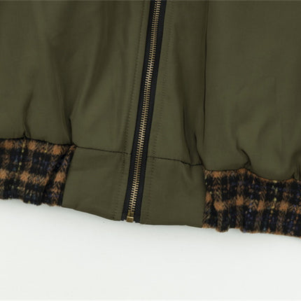 Fashion Stitching Flight Jacket