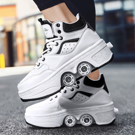 Minimalist Retractable Roller Skates