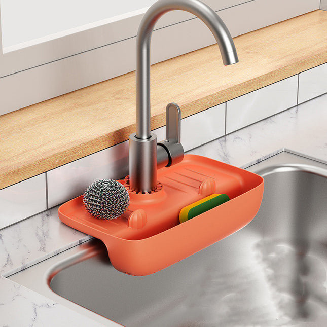 Anti-Skid Faucet Drain Rack