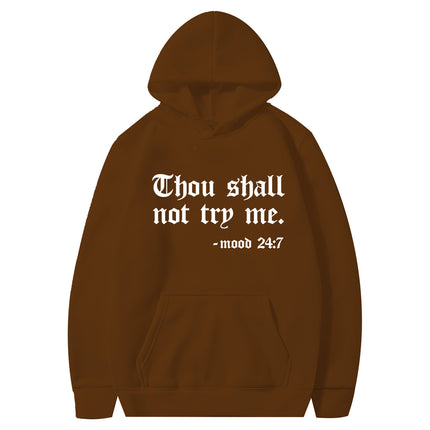 Thou Shall Not Try Me Sweater