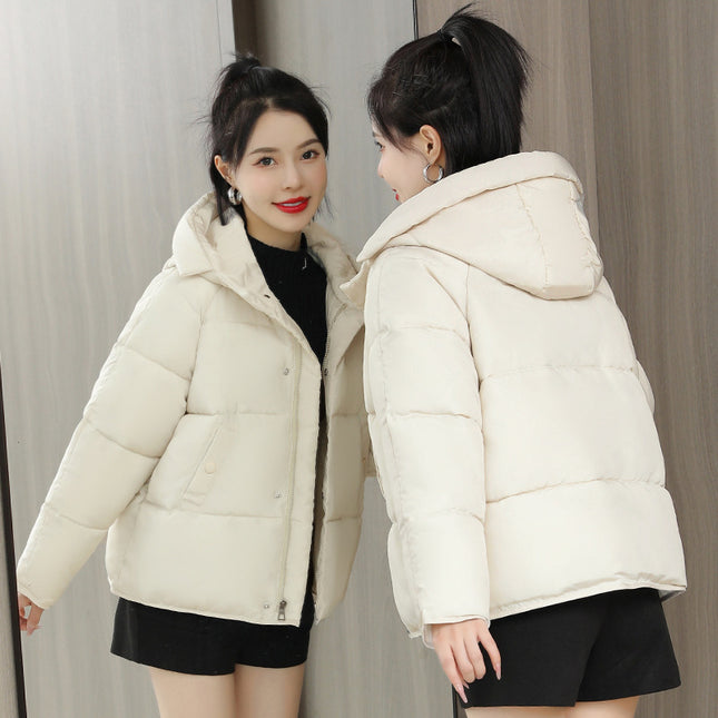 Bread Coat Hooded Warm Cotton-Padded Jacket for Women