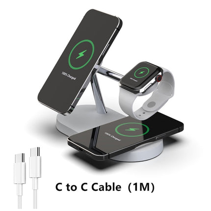 3-IN-1 WIRELESS MAGSAFE CHARGER STAND