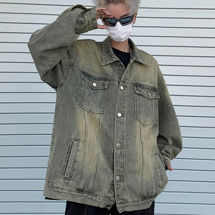 Denim Coats Vintage Workwear Jacket