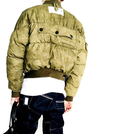 Autumn and Winter Thickened Warm Baseball Down Jacket