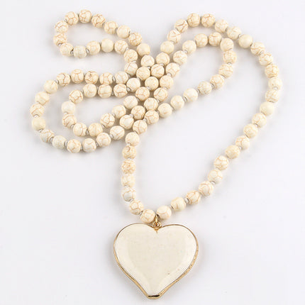 Vintage Handmade Heart Necklace