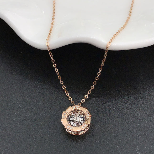 18K Gold Diamond Necklace