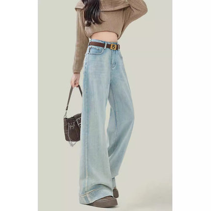 Loose Straight High Waist Jeans