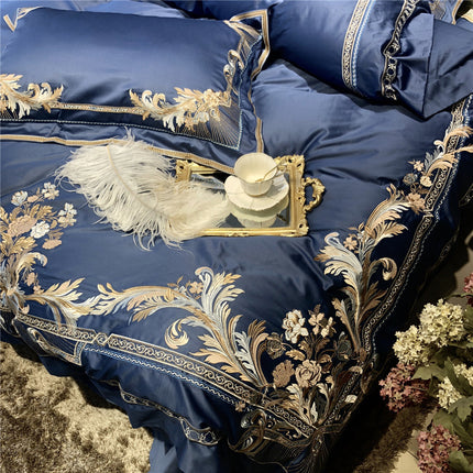 High-End Embroidery Bedding Set