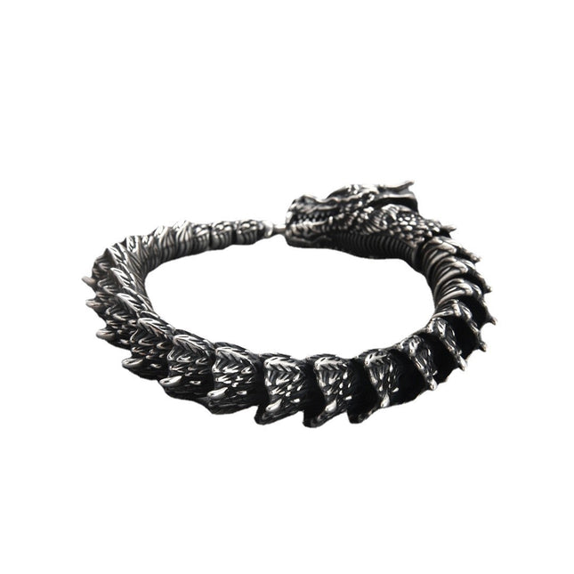 Handmade Retro Dragon Head Bracelet