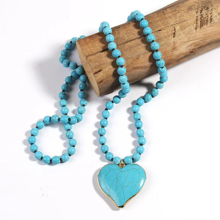 Vintage Handmade Heart Necklace