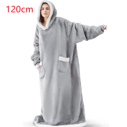 Winter TV Hoodie Blanket