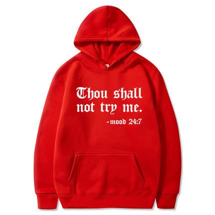 Thou Shall Not Try Me Sweater