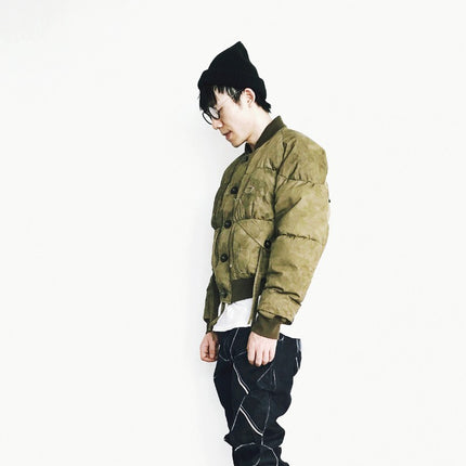 Autumn and Winter Thickened Warm Baseball Down Jacket