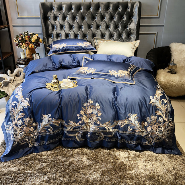 High-End Embroidery Bedding Set