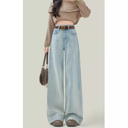 Loose Straight High Waist Jeans