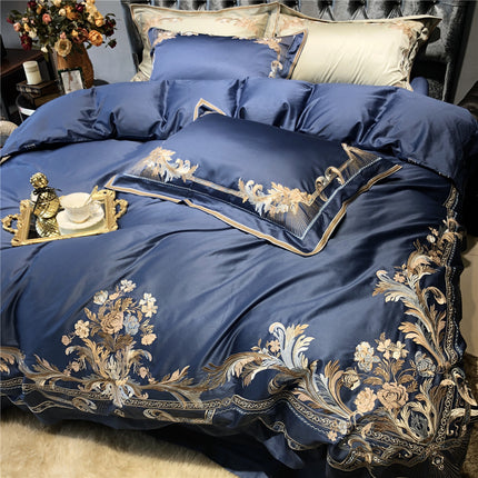 High-End Embroidery Bedding Set