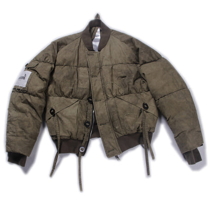 Autumn and Winter Thickened Warm Baseball Down Jacket