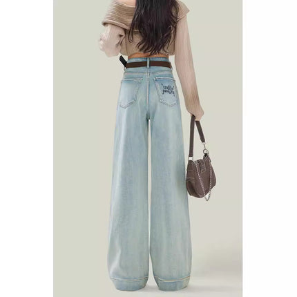 Loose Straight High Waist Jeans