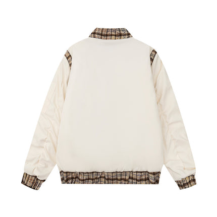 Fashion Stitching Flight Jacket